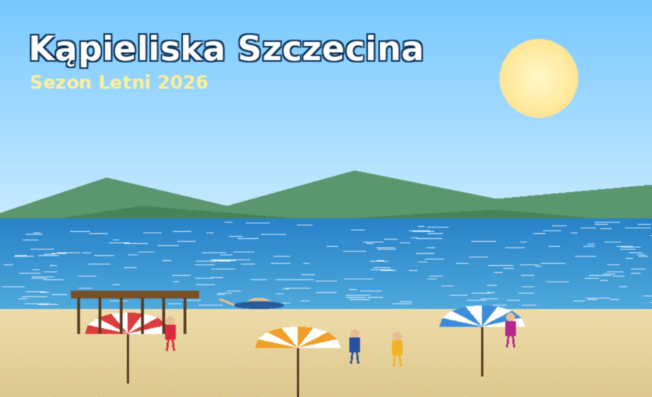 Kąpieliska Szczecina - sezon letni 2026