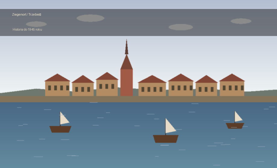 Trzebiez Ziegenort - historia do 1945