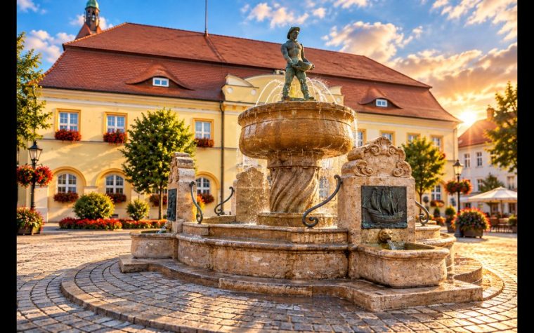 Najwspanialsze fontanny Pomorza Zachodniego: od Darłowa aż po Szczecin