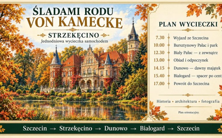Wycieczka śladem rodu von Kamecke – wycieczka 2 – odkrywamy Zachodniopomorskie